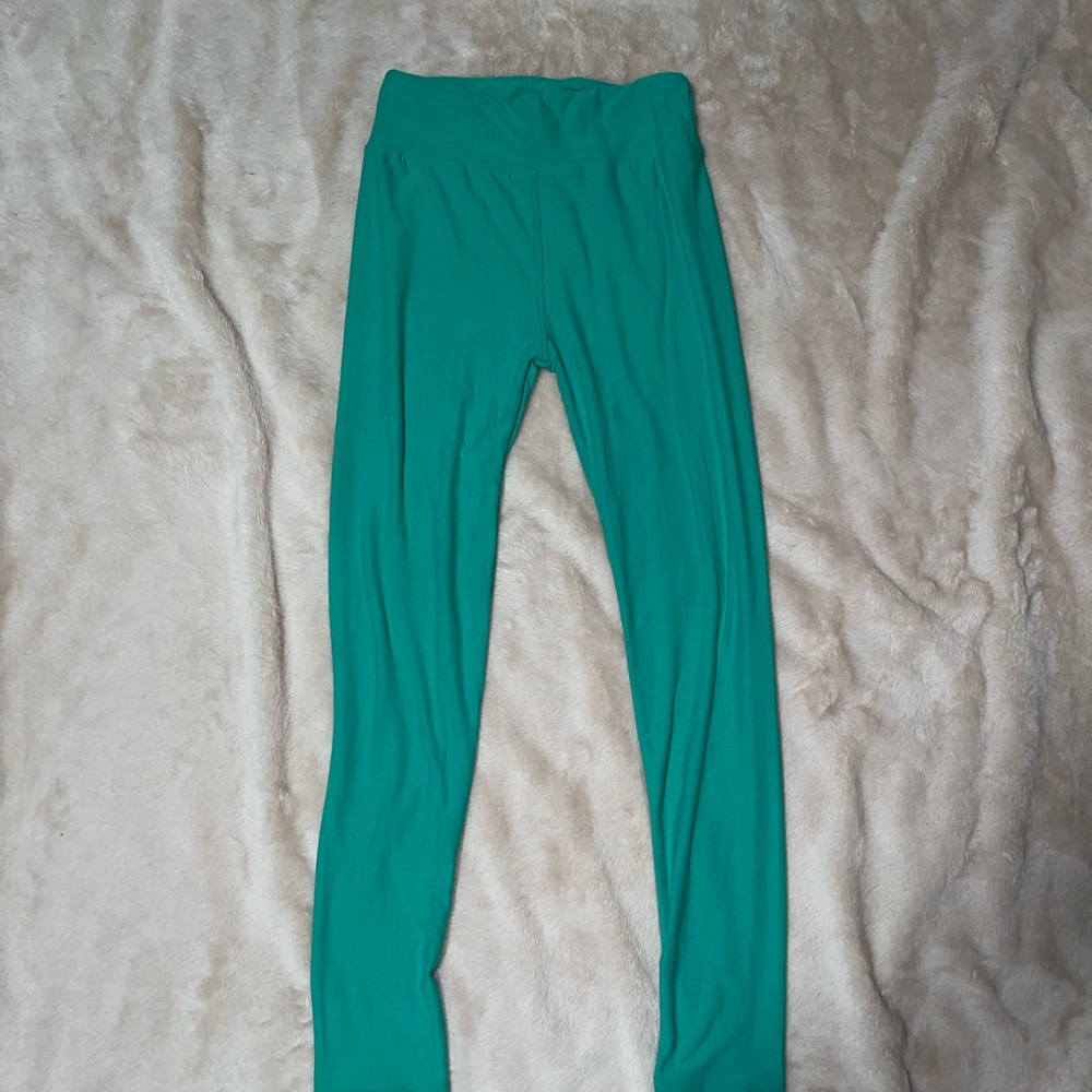 LuLaRoe Teal Leggings